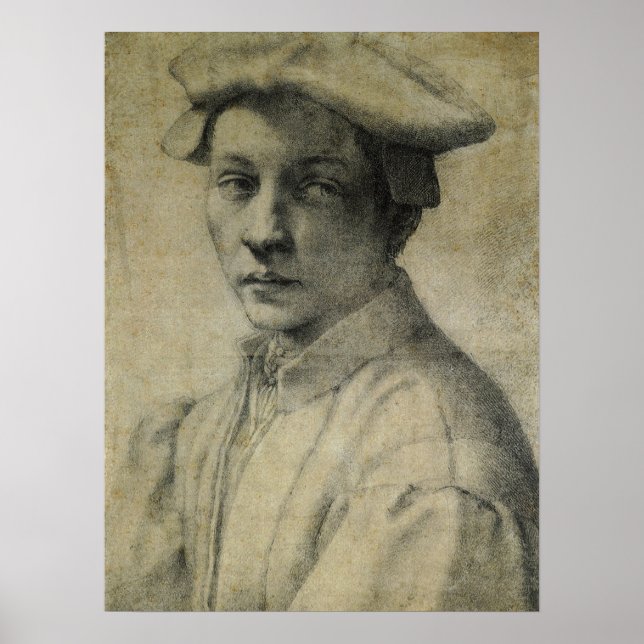 Michelangelo Portrait of Andrea Quaratesi   Poster (Front)