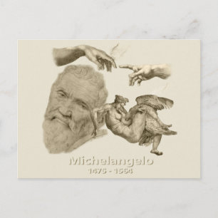 Michelangelo Postcard