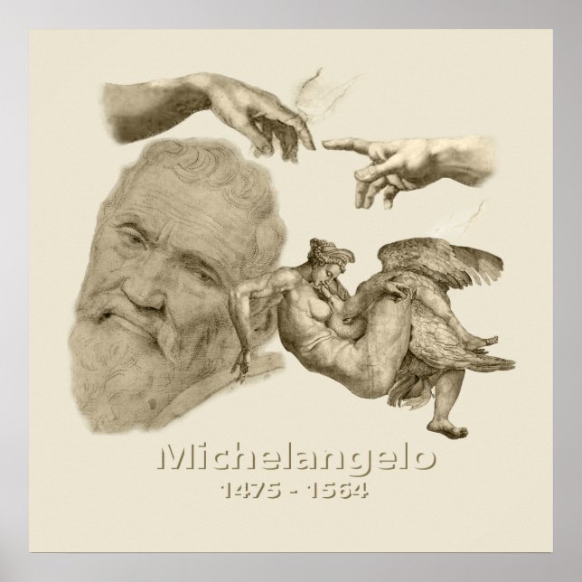 Michelangelo Poster (Front)