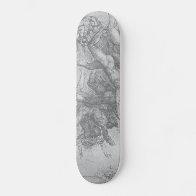 Michelangelo Renaissance Art Skateboard (Front)