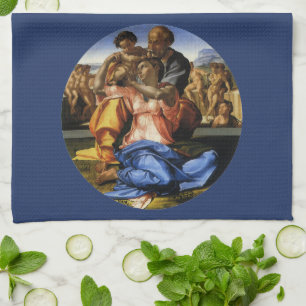 Michelangelo 's Doni Tondo or Doni Madonna Tea Towel