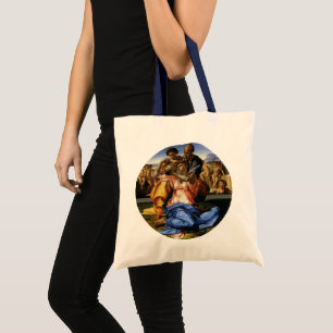 Michelangelo 's Doni Tondo or Doni Madonna Tote Bag