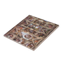 Sistine Chapel Decorative Ceramic Tiles Zazzle Co Nz