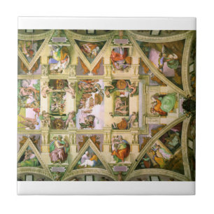Michelangelo - Sistine Chapel Ceiling Tile