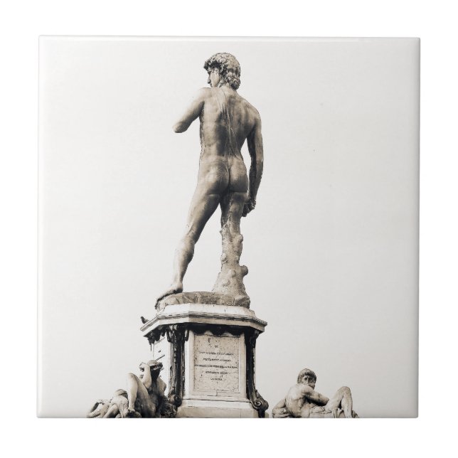 Michelangelo Square Tile (Front)