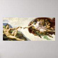 MICHELANGELO - The creation of Adam 1512