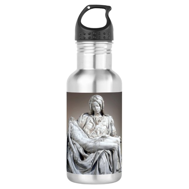Michelangelo - The Pieta 532 Ml Water Bottle (Front)
