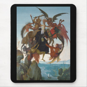 Michelangelo , “ The Torment of Saint Anthony ” Mouse Pad
