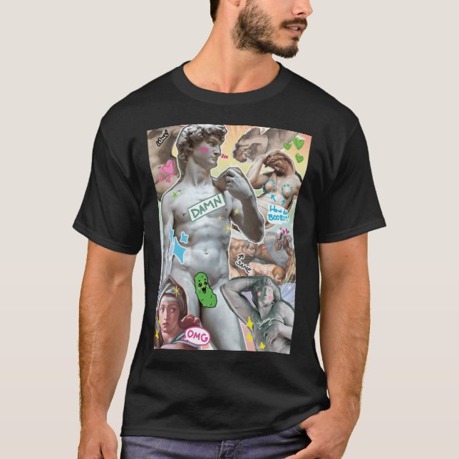 Michelangelo Was Gay T-Shirt (Front)