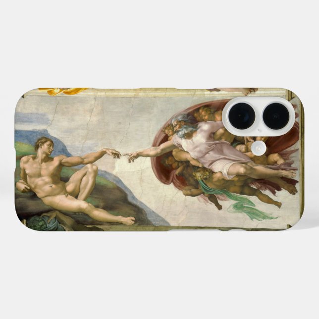 Michelangelo's Creation of Man (Creation of Adam) Case-Mate iPhone Case (Back (Horizontal))