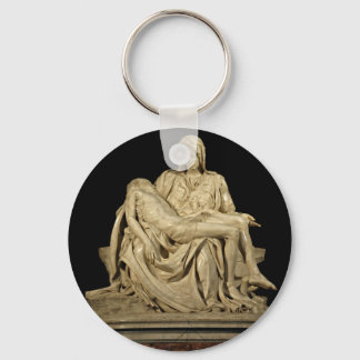 Michelangelo's Pieta Sculpture Key Ring