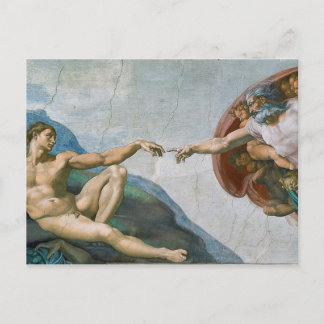 Michelangelo's Sistine Chapel Postcard
