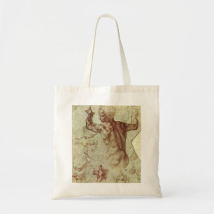 Michelangelo's Study of a Libyan Sibyl Tote Bag
