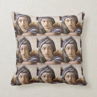 Michelangelo's The Delphic Sibyl Pillow