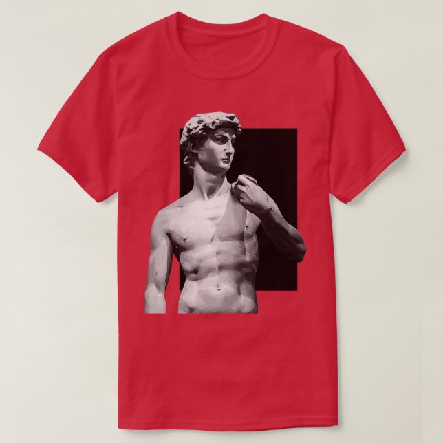 Michelangelox27s David T-Shirt (Design Front)