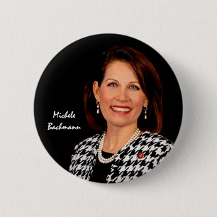 Michele Bachmann 6 Cm Round Badge
