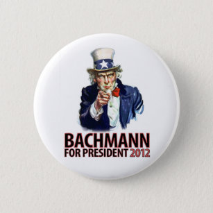 Michele Bachmann for President Bachmann Rocks! 6 Cm Round Badge