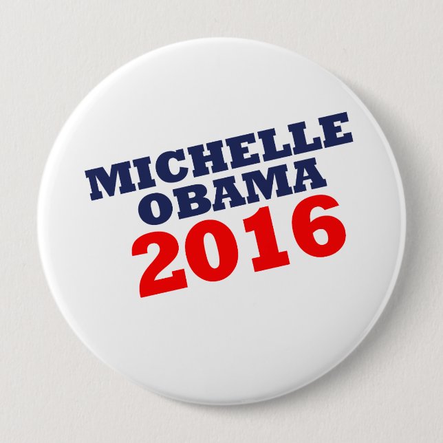 MICHELL OBAMA 2016.png 10 Cm Round Badge (Front)