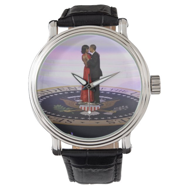 Michelle and Barack Obama Watch (Front)