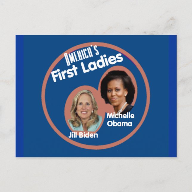Michelle Jill First Ladies Postcard (Front)