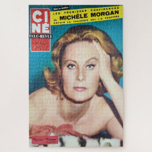 Michelle Morga*, Magazine front cover. Jigsaw Puzzle