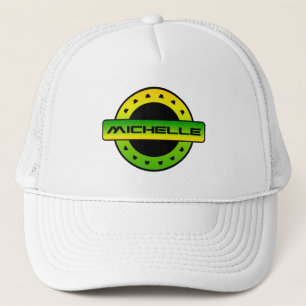 MICHELLE. MY NAME IS MICHELLE. SAMER BRASIL TRUCKER HAT