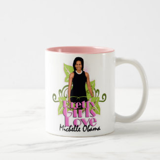 Michelle O "Pretty Girls Love" Left-Hand Mug