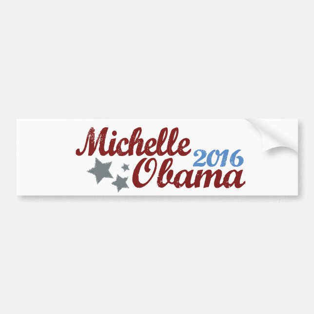 Michelle Obama 2016 Bumper Sticker (Front)