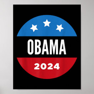 Michelle Obama 2024 _ Obama 2024 President Liberal Poster