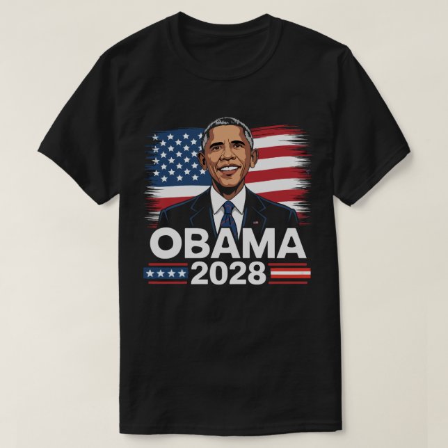 Michelle Obama 2028 President T-Shirt - Hope & Cha (Design Front)