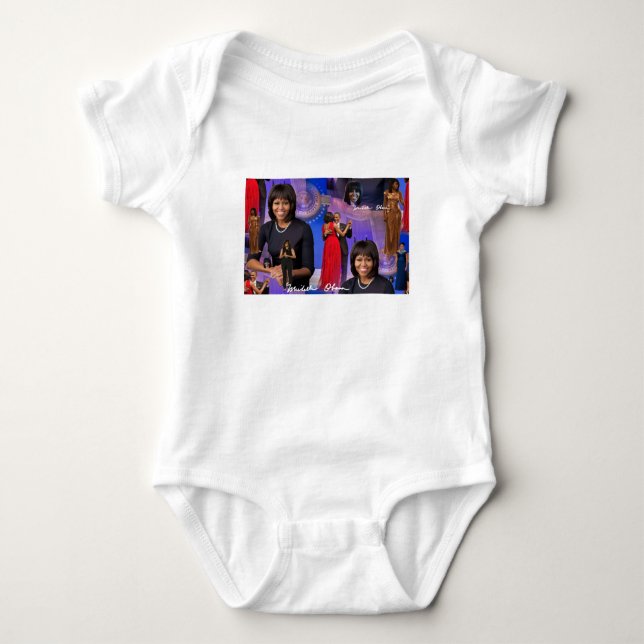 Michelle Obama Baby Bodysuit (Front)