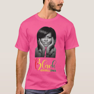 Michelle Obama Black Excellence Black history Mont T-Shirt