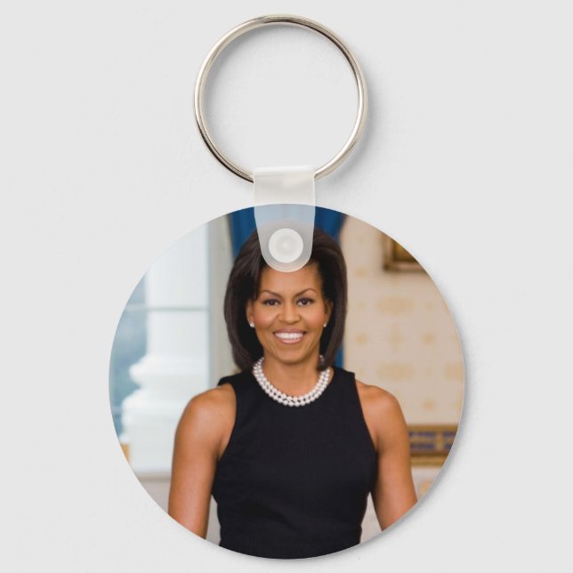 MICHELLE OBAMA Collectors Key Ring (Front)