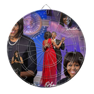 Michelle Obama Dartboard