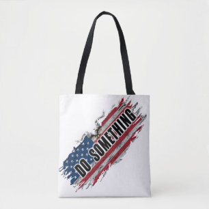 MICHELLE OBAMA "DO SOMETHING" TOTE BAG