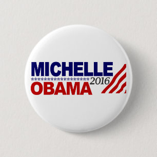 Michelle Obama For President 2016 6 Cm Round Badge