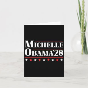 Michelle Obama For President 2028 T-shirt.png Card