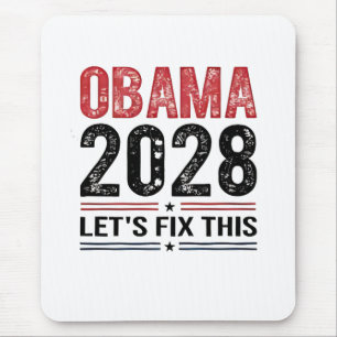 Michelle Obama for President Obama 2028 Mouse Pad