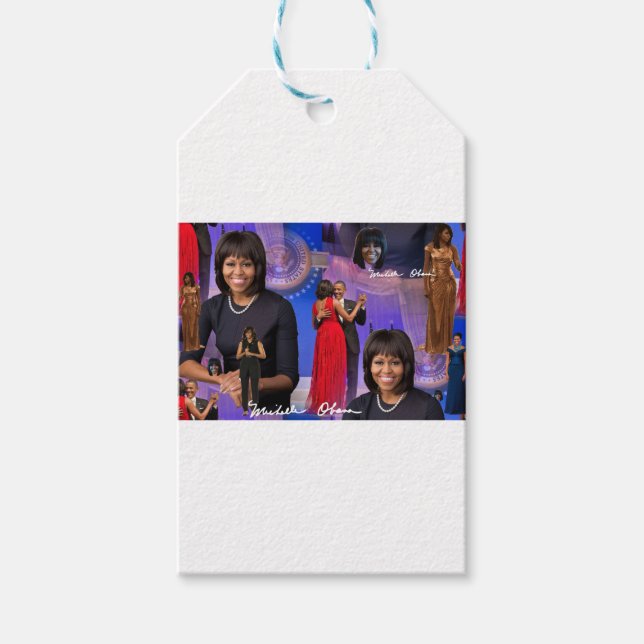 Michelle Obama Gift Tags (Front)