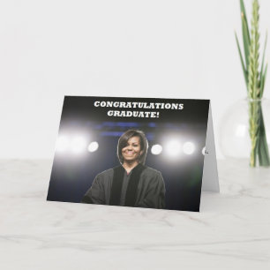 Michelle Obama-Graduation Card