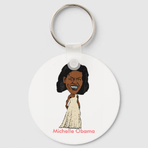 Michelle Obama keychain