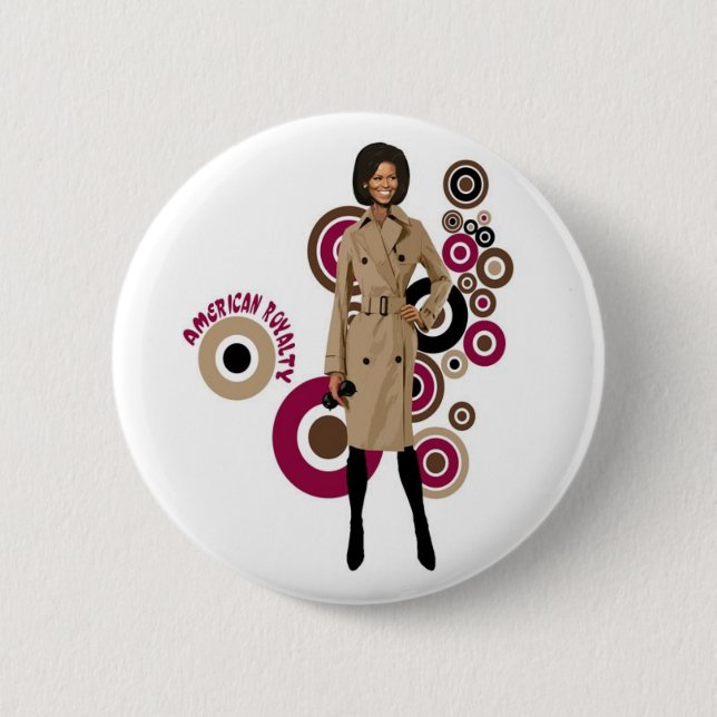 Michelle Obama Pin (Front)