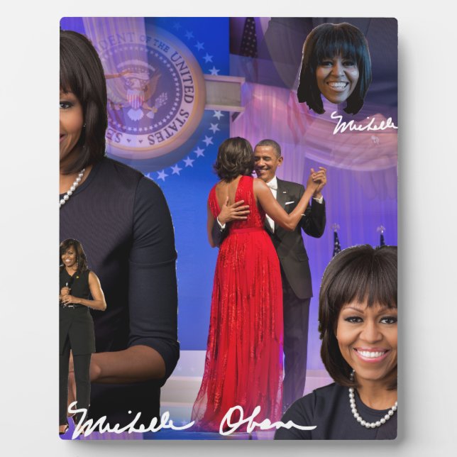 Michelle Obama Plaque (Front)