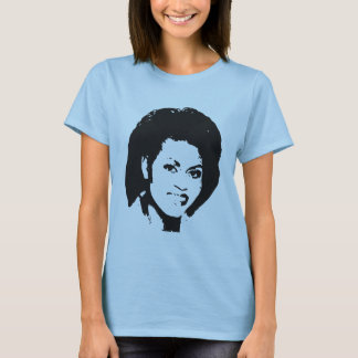 Michelle Obama's beautiful Face T-Shirt