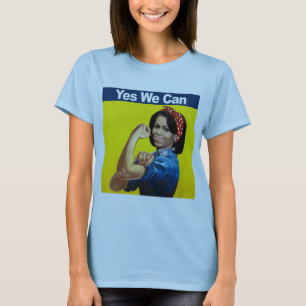Michelle the Riveter - Yes we can.png T-Shirt