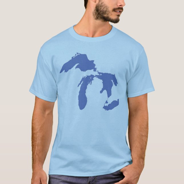 Michgan, Great Lakes Shirt (Front)