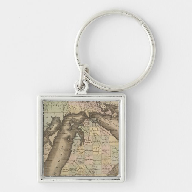 Michigan 4 key ring (Front)