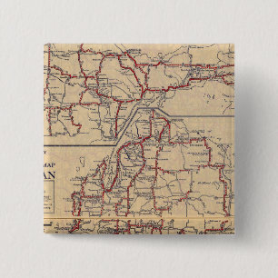 Michigan 6 15 cm square badge