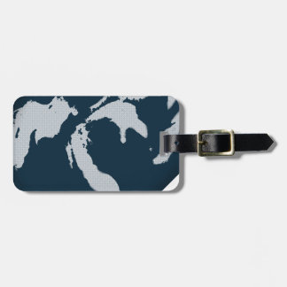 Michigan and the Great Lakes Luggage Tag