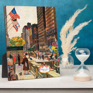 Michigan Avenue, Chicago by John Falter Plaque